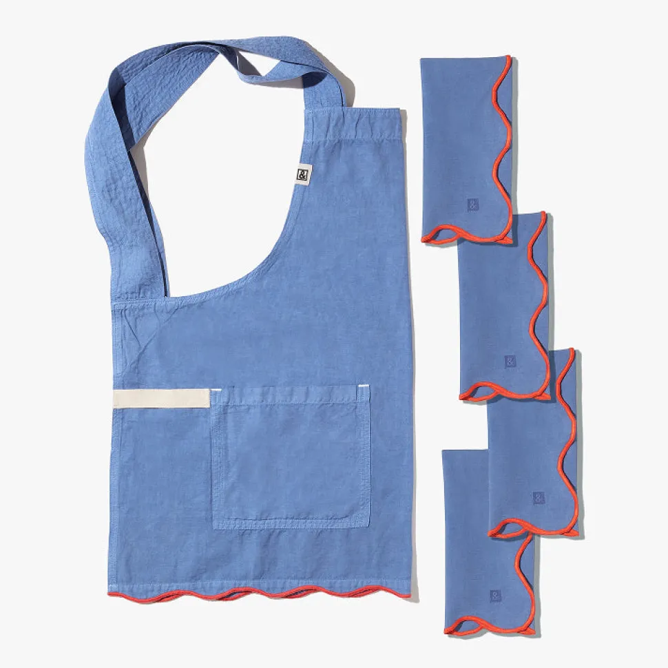 Smock Apron & Napkin Set